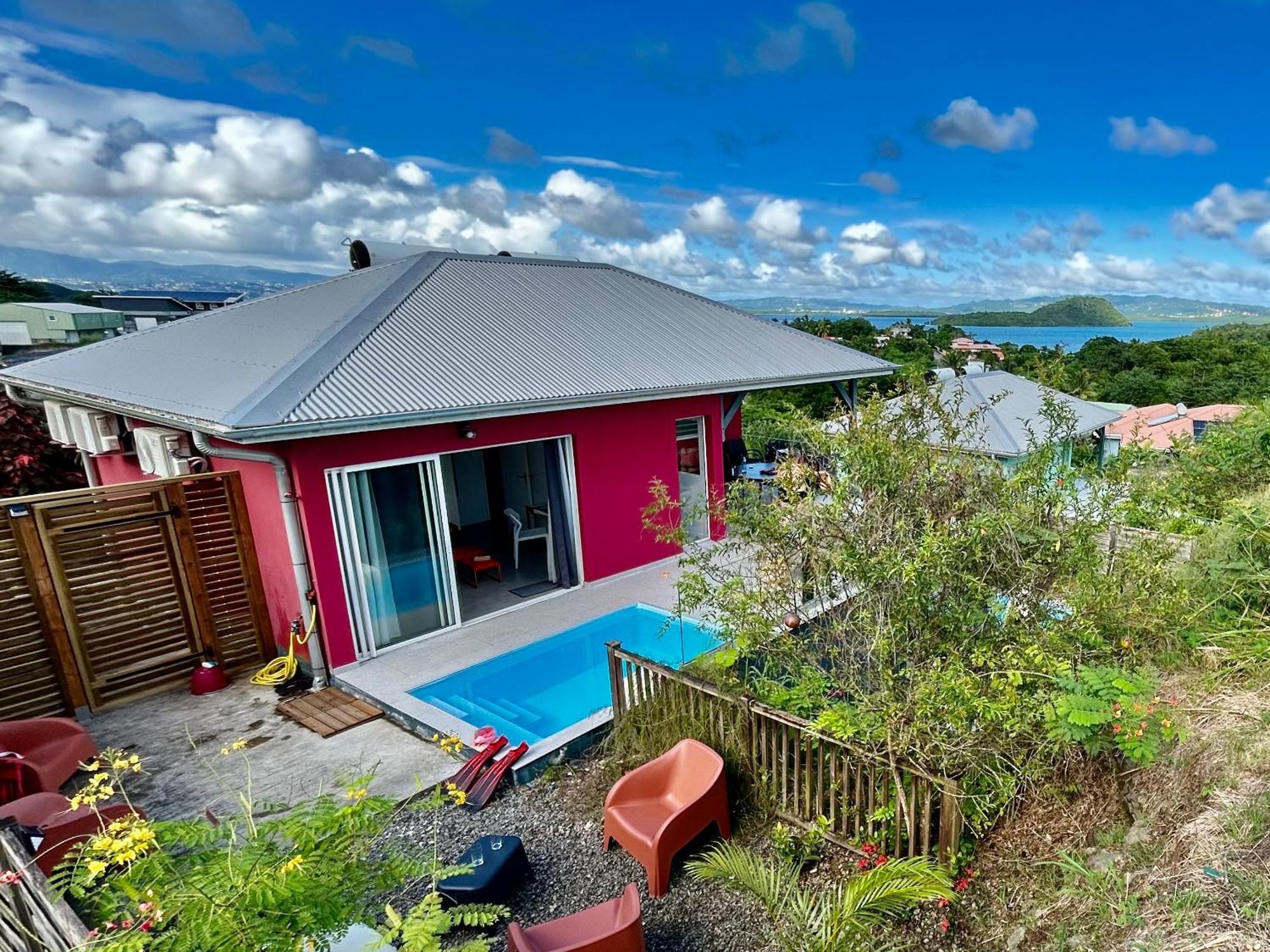 La Villa Jalna Grenadine Deux Chambres Et Piscine Privee Ле-Труаз-Иле Экстерьер фото